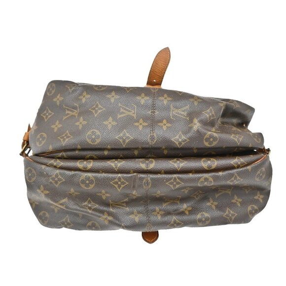 LOUIS VUITTON Saumur 35 Shoulder Bag Monogram Leather BN France M42254 39TA086 - Picture 6 of 16